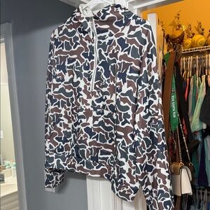 Camouflage Hoodie Women’s Cropped